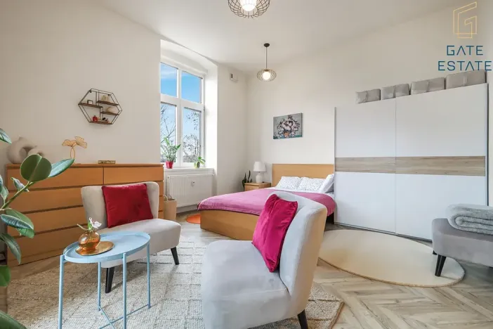 Pronájem bytu 1+kk, Brno, Vlhká, 41 m2