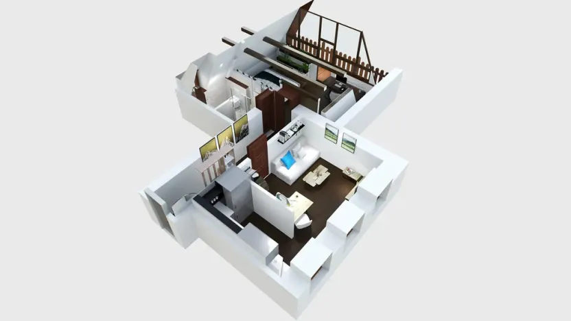 Prodej bytu 2+kk, Janov nad Nisou - Hrabětice, 47 m2