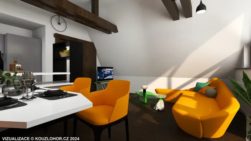 Prodej bytu 3+kk, Janov nad Nisou - Hrabětice, 63 m2