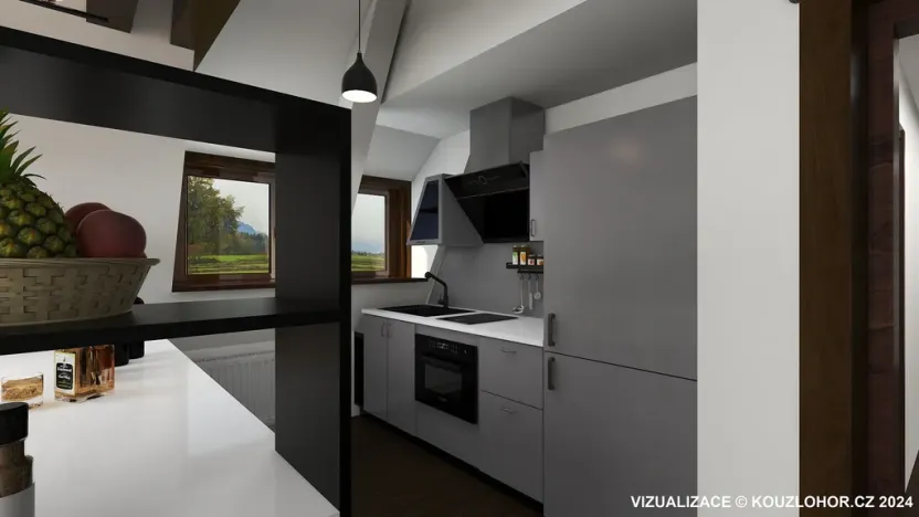 Prodej bytu 3+kk, Janov nad Nisou - Hrabětice, 63 m2