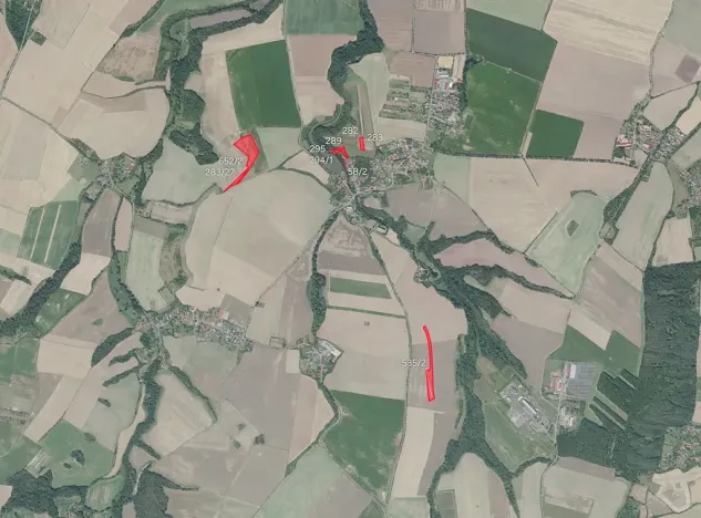 Prodej podílu pole, Kšely, 14098 m2