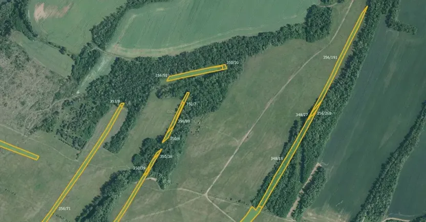 Prodej louky, Ivančice, 21546 m2