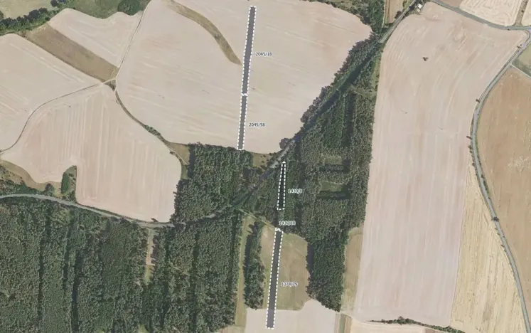 Prodej pole, Lužná, 15155 m2