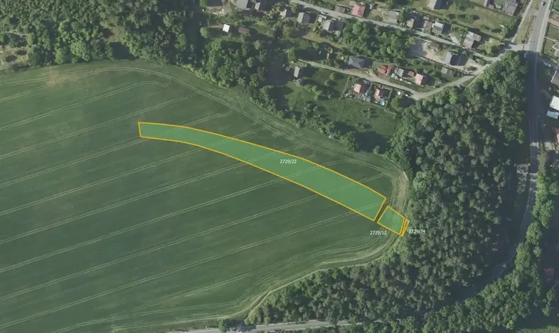 Prodej pole, Zruč nad Sázavou, 7254 m2