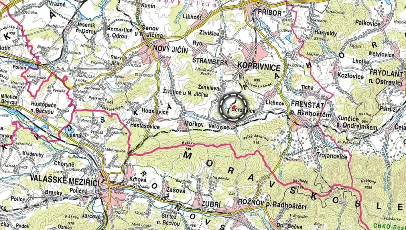 Prodej louky, Veřovice, 9985 m2