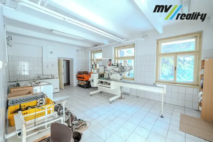Prodej výrobních prostor, Hořice, Riegrova, 720 m2