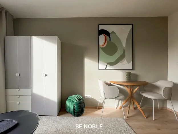 Pronájem bytu 1+kk, Praha - Vršovice, Kubánské náměstí, 21 m2