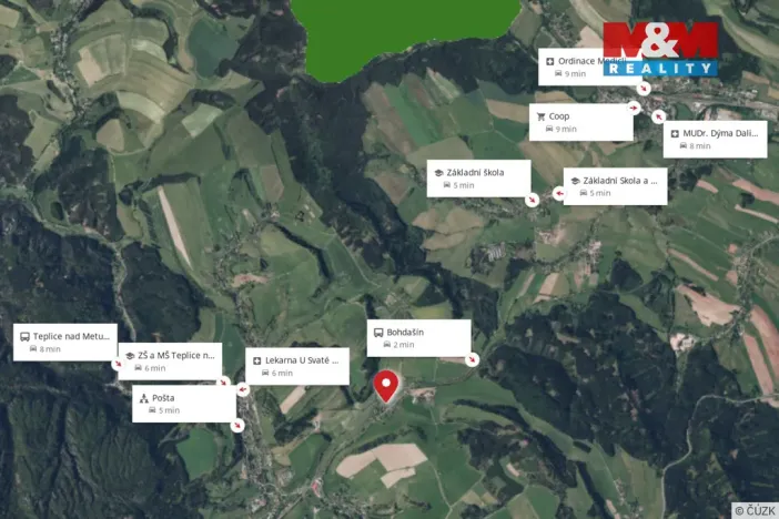 Prodej rodinného domu, Teplice nad Metují - Bohdašín, 236 m2