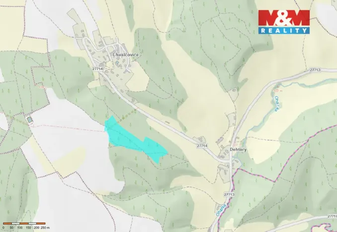 Prodej lesa, Bílá - Chvalčovice, 35696 m2