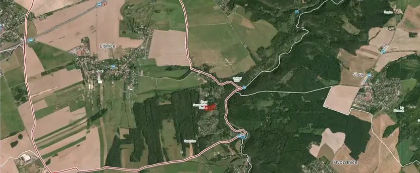 Pronájem zahrady, Líšnice, 7027 m2