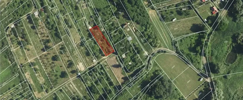 Pronájem zahrady, Hustopeče, 907 m2