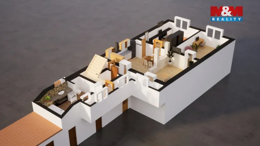 Prodej rodinného domu, Velvary, Pražská, 218 m2