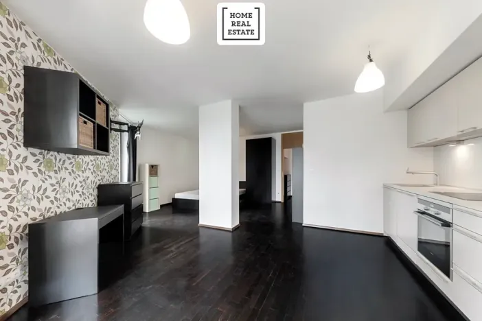 Pronájem bytu 1+kk, Praha - Žižkov, Pitterova, 47 m2