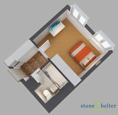 Prodej bytu 1+kk, Praha - Libeň, Sokolovská, 20 m2