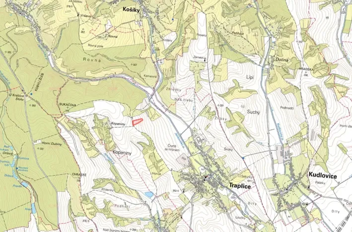 Prodej pole, Traplice, 4881 m2