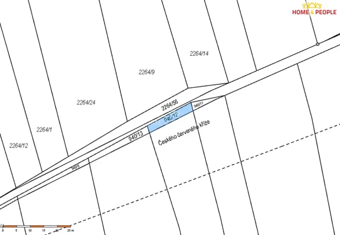 Prodej pozemku, Praha - Lipence, 53 m2