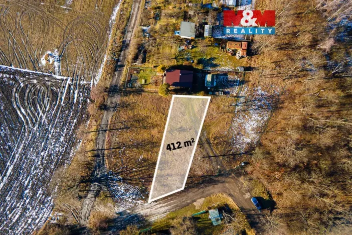 Prodej zahrady, Pardubice, 412 m2