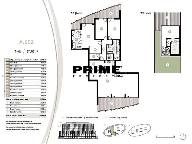 Pronájem bytu 4+kk, Praha - Smíchov, Holečkova, 212 m2