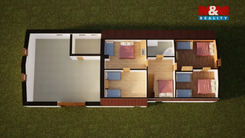 Prodej chalupy, Habartice - Háj, 200 m2