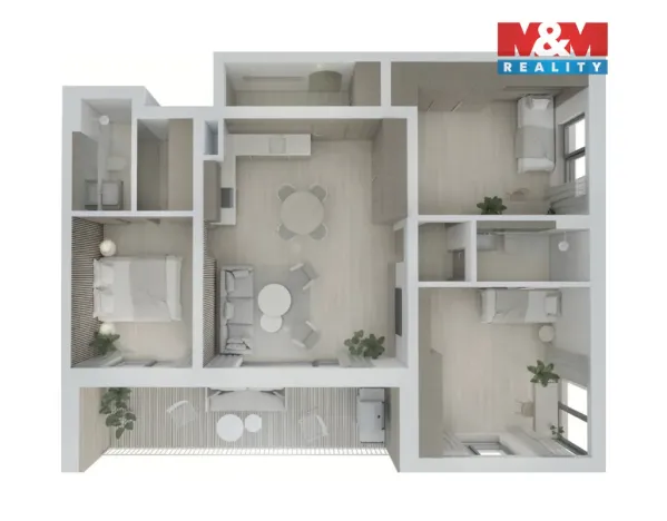 Prodej bytu 4+kk, Brandýs nad Labem-Stará Boleslav, Dřevčická, 109 m2