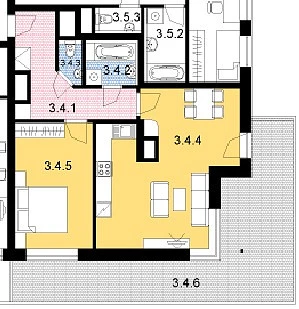 Pronájem bytu 2+kk, Čeladná, 56 m2
