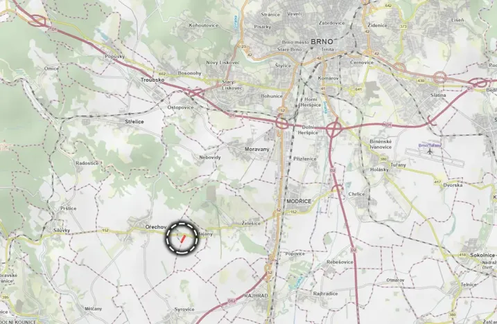 Prodej pole, Hajany, 5730 m2