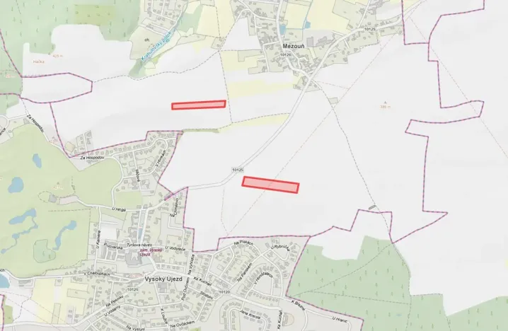 Prodej pole, Mezouň, 24914 m2