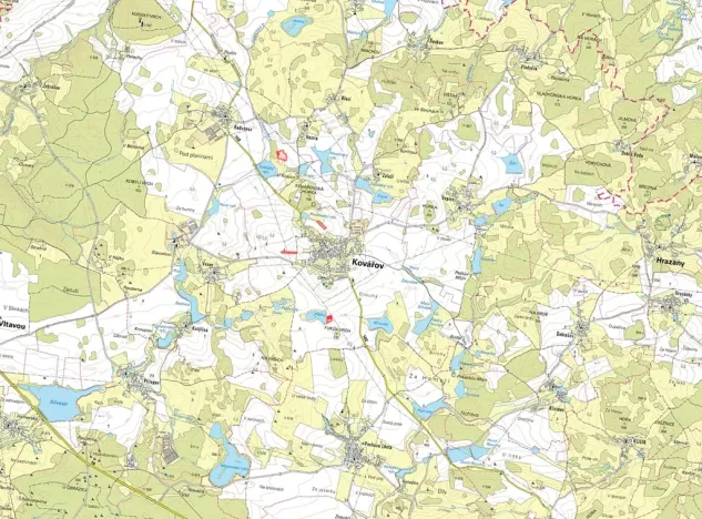 Prodej pole, Kovářov, 21898 m2