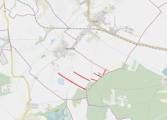 Prodej pole, Skoronice, 18279 m2