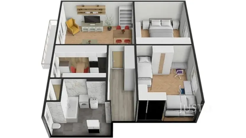 Prodej bytu 3+1, Písek, Budovatelská, 80 m2