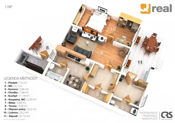 Prodej rodinného domu, Kunice, K Trafostanici, 664 m2