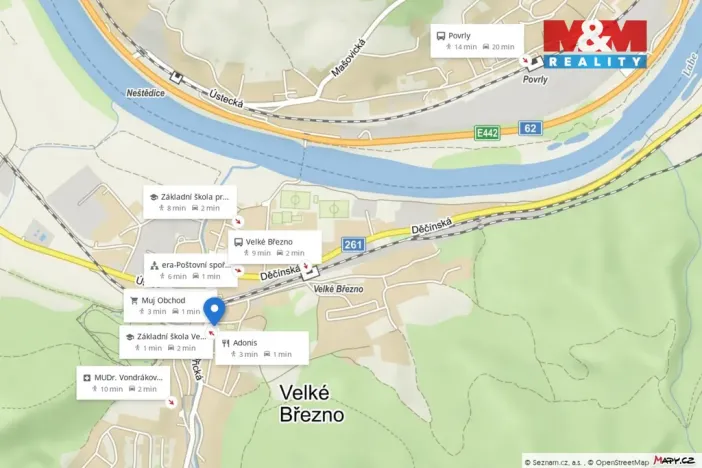 Prodej rodinného domu, Velké Březno, 700 m2