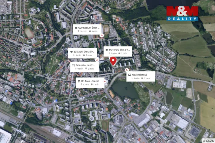 Pronájem bytu 3+1, Žďár nad Sázavou, Vančurova, 73 m2