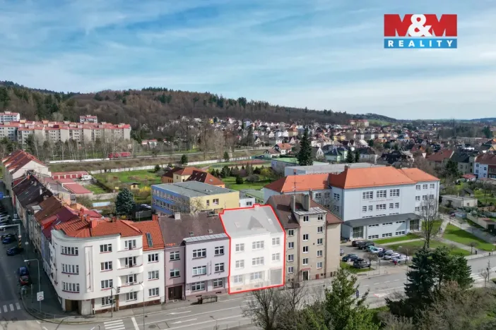 Pronájem bytu 3+kk, Písek - Budějovické Předměstí, Mírové nám., 90 m2