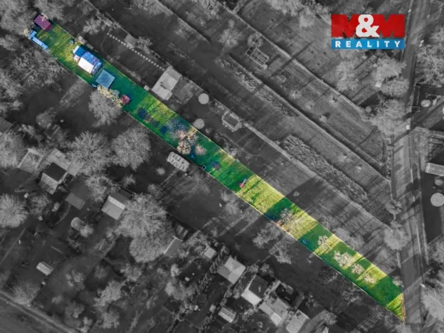 Prodej zahrady, Jemnice, 1003 m2