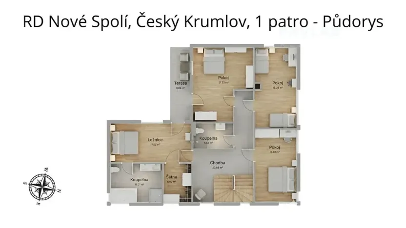 Prodej rodinného domu, Český Krumlov, 354 m2