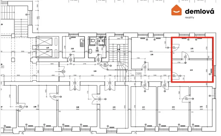 Pronájem kanceláře, Ostrava, Smetanovo náměstí, 29 m2