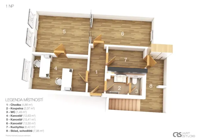 Prodej ubytování, Praha - Hostivař, Hostivařská, 153 m2