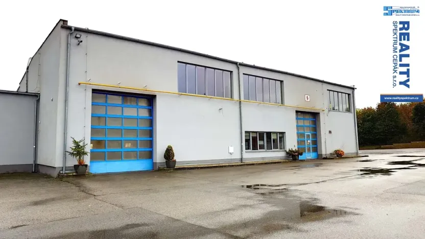 Pronájem výrobních prostor, Lišov, Hůrecká, 640 m2
