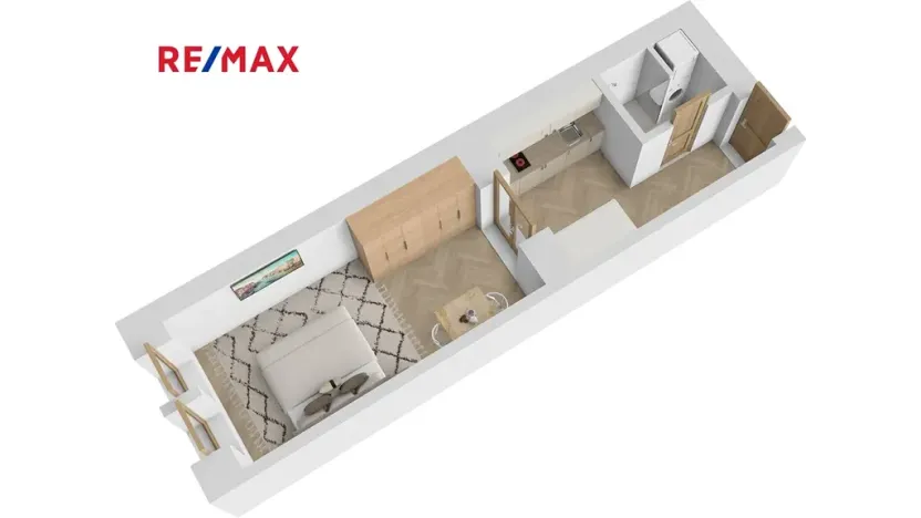 Prodej bytu 1+1, Praha - Smíchov, Kováků, 28 m2