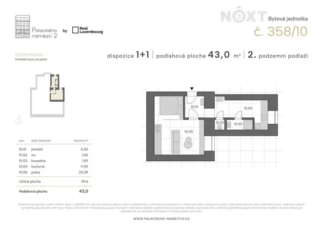 Prodej bytu 2+1, Praha - Nové Město, Palackého náměstí, 86 m2