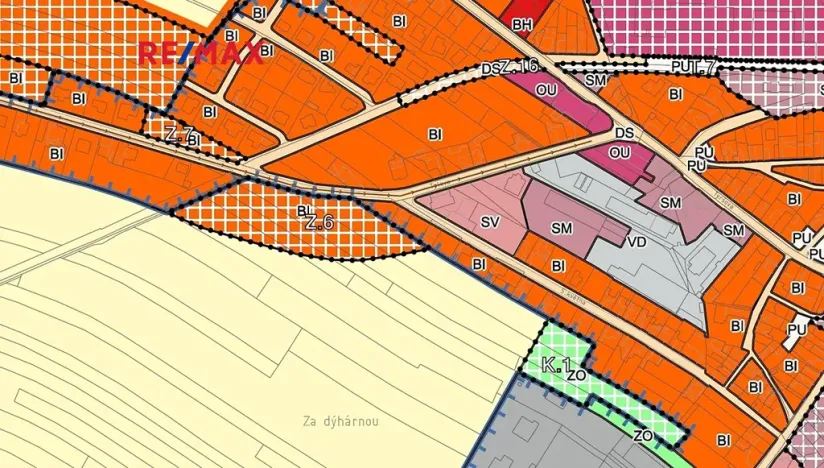 Prodej pozemku pro bydlení, Chrast, Tylova, 8513 m2