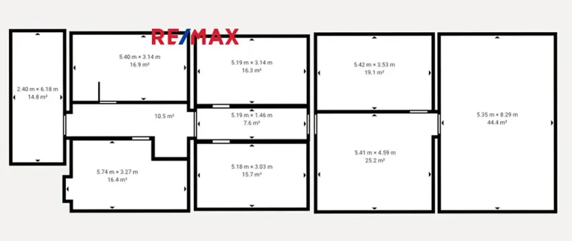 Pronájem skladu, Pardubice, Bohdanečská, 390 m2