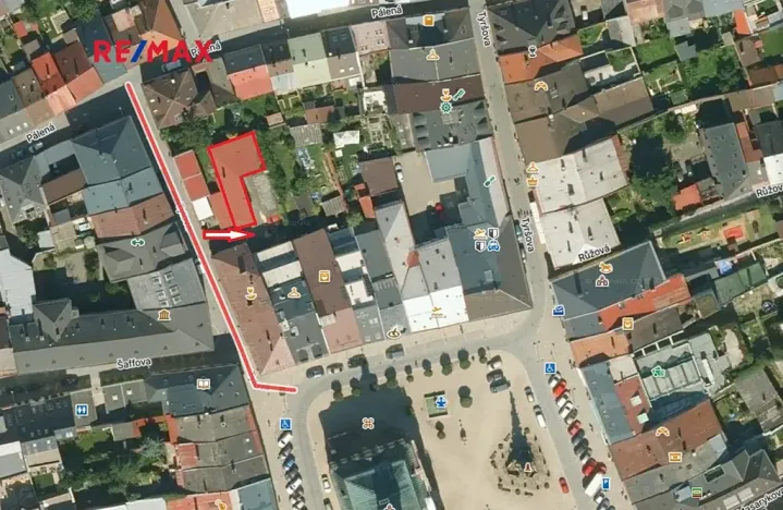 Pronájem obchodního prostoru, Polička, Tylova, 129 m2