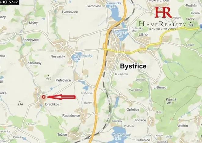 Pronájem skladu, Bystřice, 100 m2