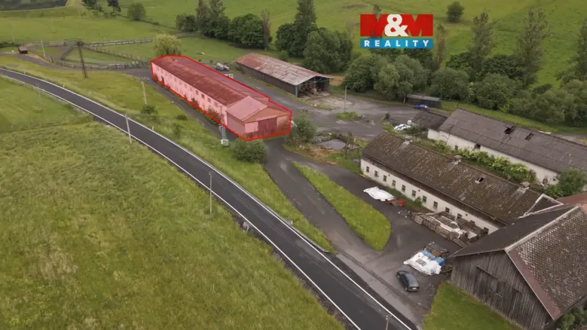 Prodej zemědělského objektu, Dešenice, 1320 m2