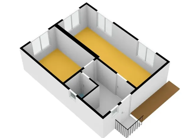 Pronájem kanceláře, Chlumec, U Dálnice, 42 m2