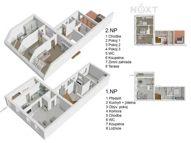 Prodej rodinného domu, Hostěrádky-Rešov, 176 m2
