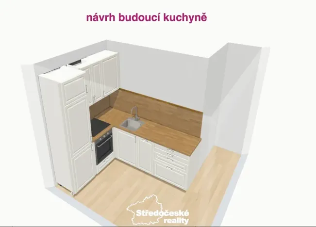 Pronájem bytu 2+kk, Beroun, Košťálkova, 40 m2
