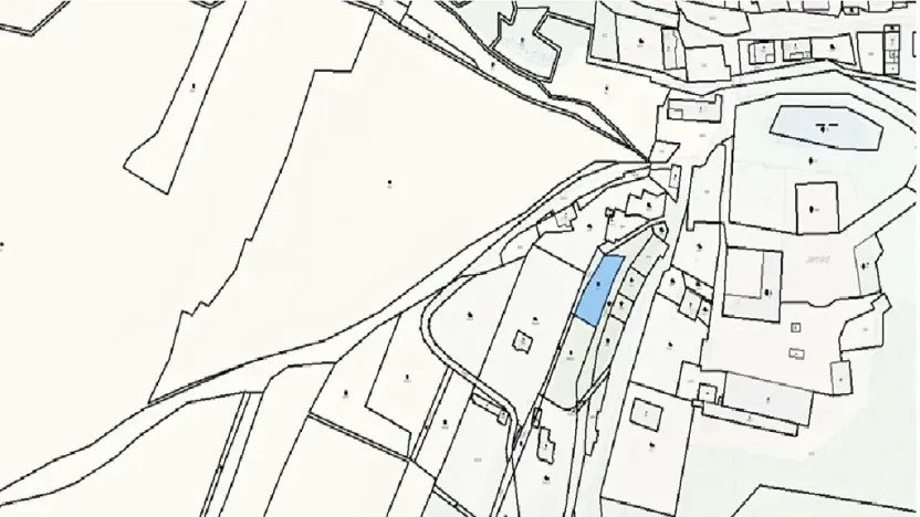 Dražba pozemku pro bydlení, Bělá nad Radbuzou, 1770 m2